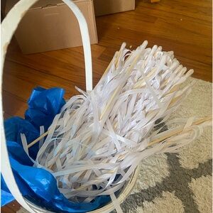 Wedding exit: 40 ribbon wands white